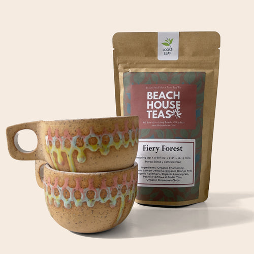 Artisanal Tea Sets - Fiery Forest