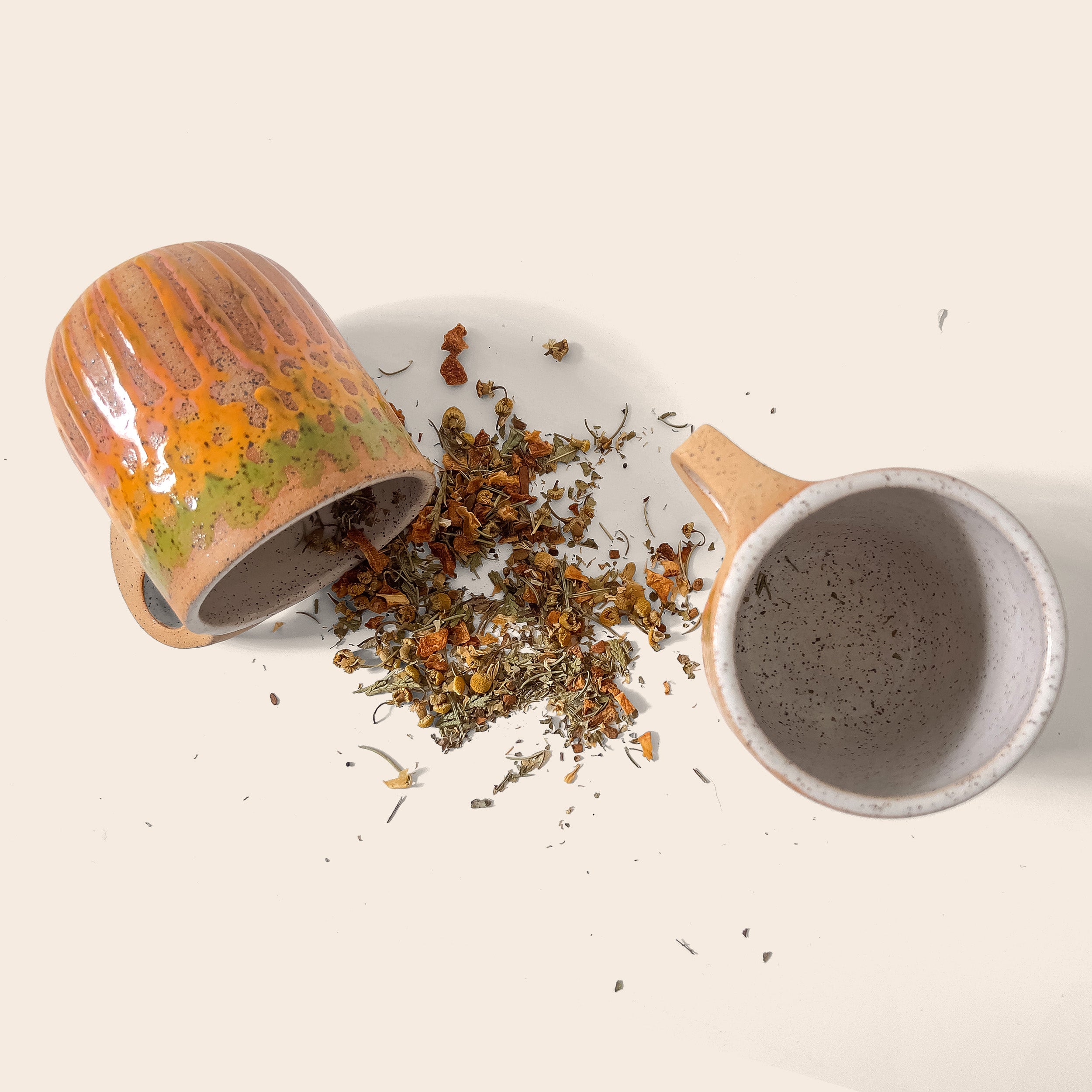 Artisanal Tea Sets - Fiery Forest