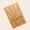 You Are My Sunshine Card