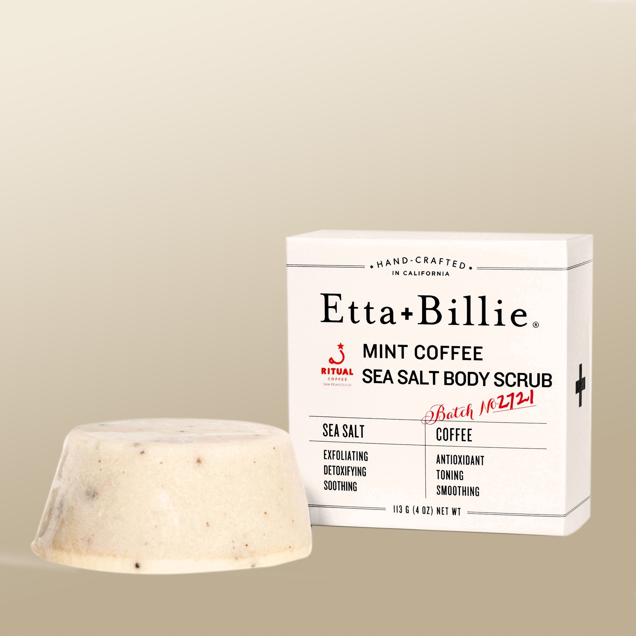 Sea Salt Body Scrub Bar