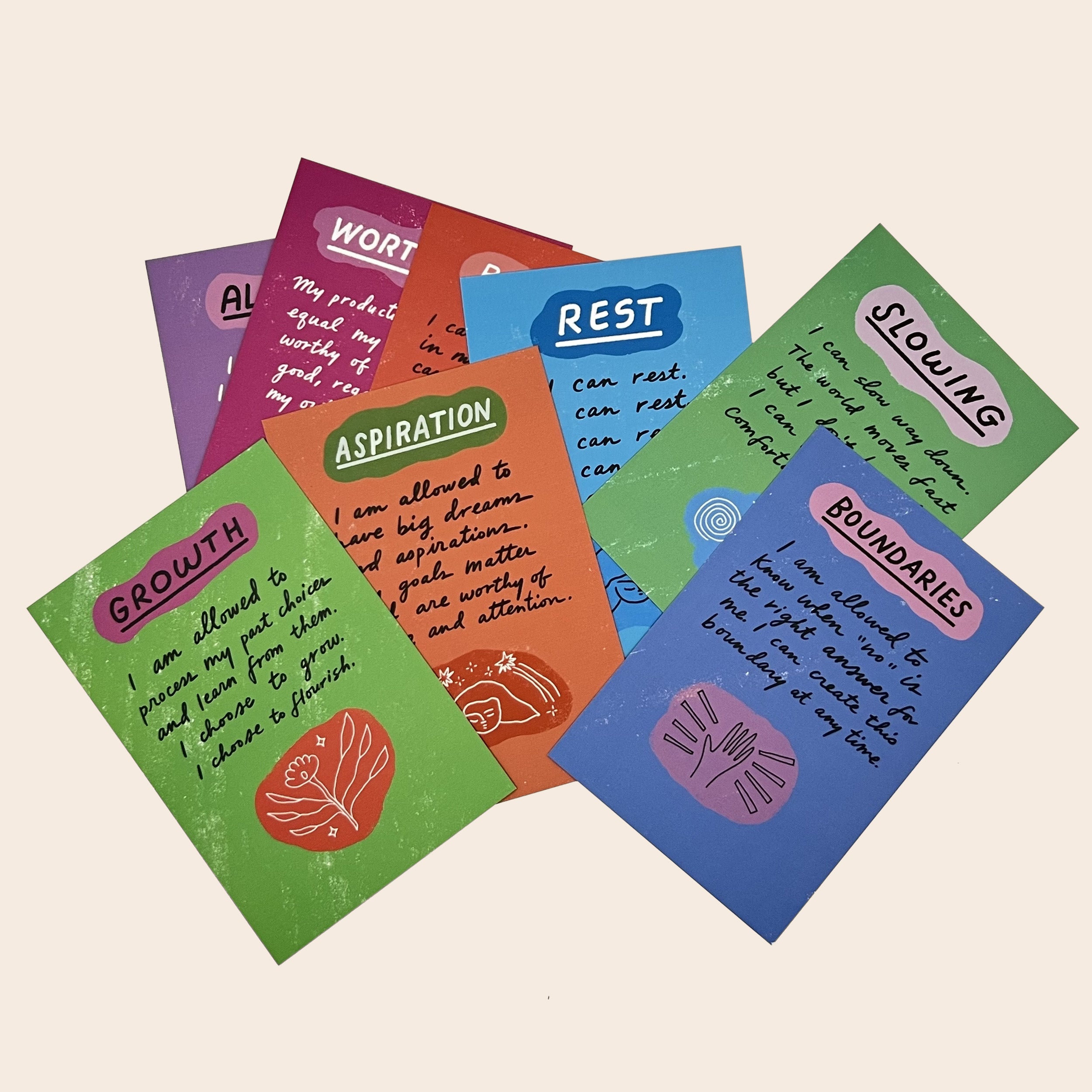 Individual Affirmation Card