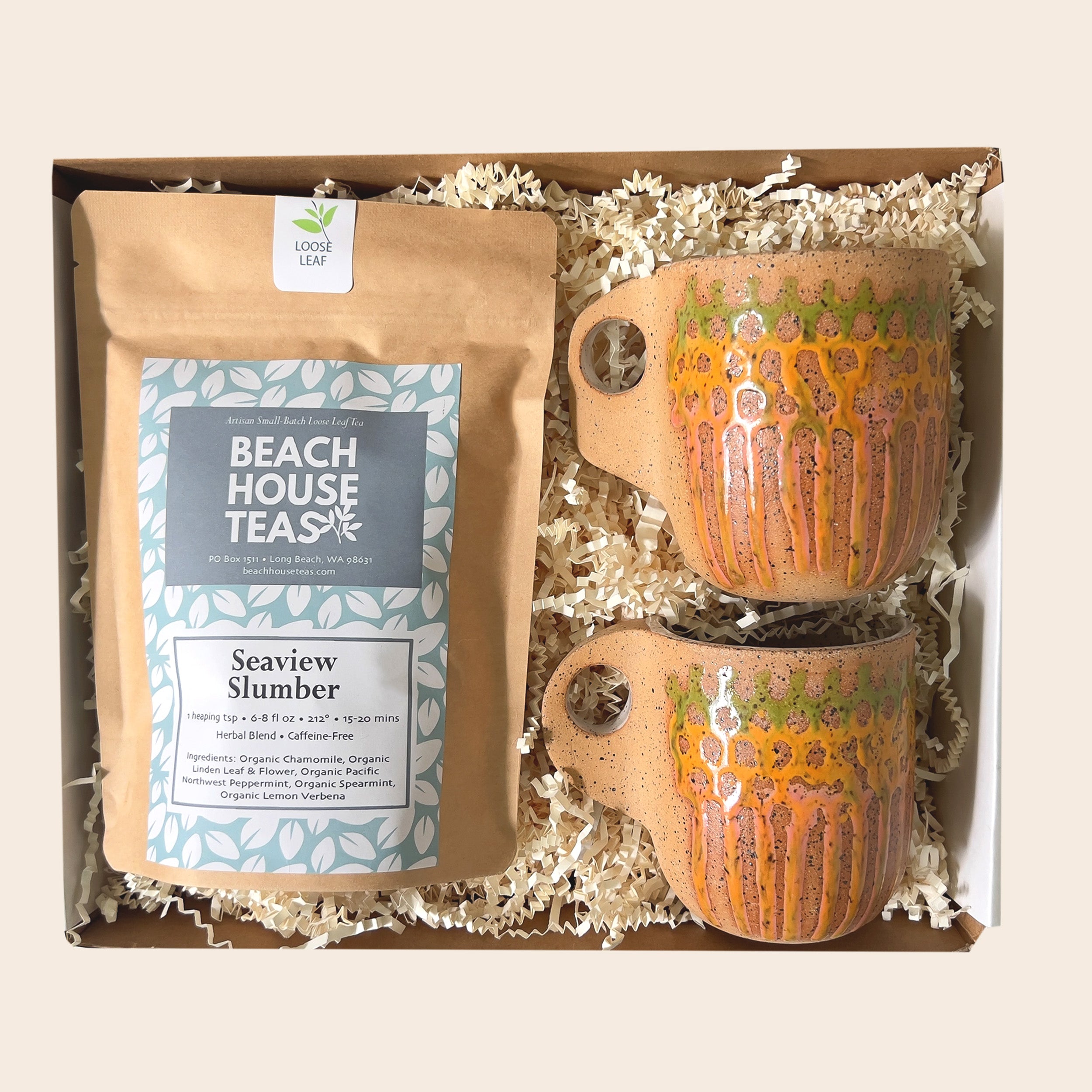 Seaview Slumber Artisanal Tea  Gift Set