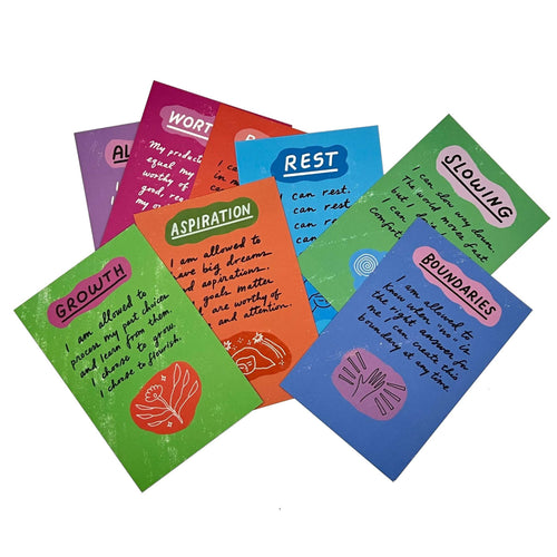 Affirmations for Grounding and Centering Card Deck - Good Spark