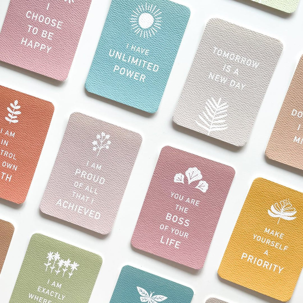 Daily Self Love Notes Affirmation Cards - Good Spark