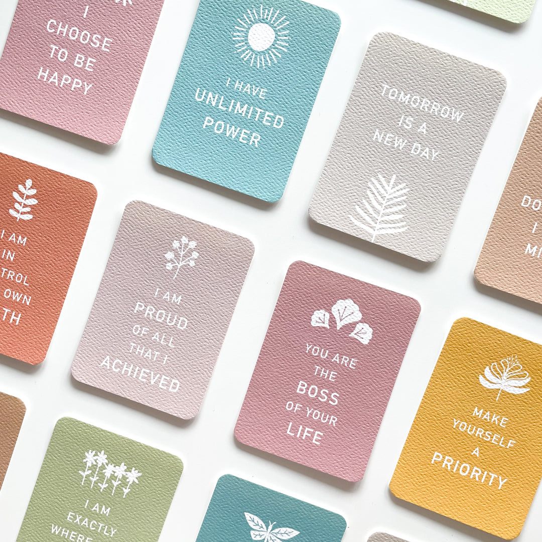Daily Self Love Notes Affirmation Cards - Good Spark