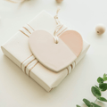 Handcrafted Ceramic Heart Ornament - Good Spark